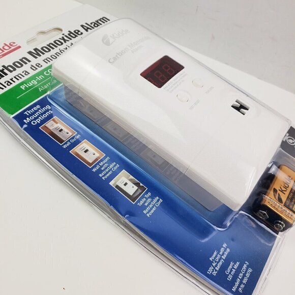 Kidde Carbon Monoxide Alarm Detector Plug-In / Battery CO Digital Display Sealed - Picture 4 of 9